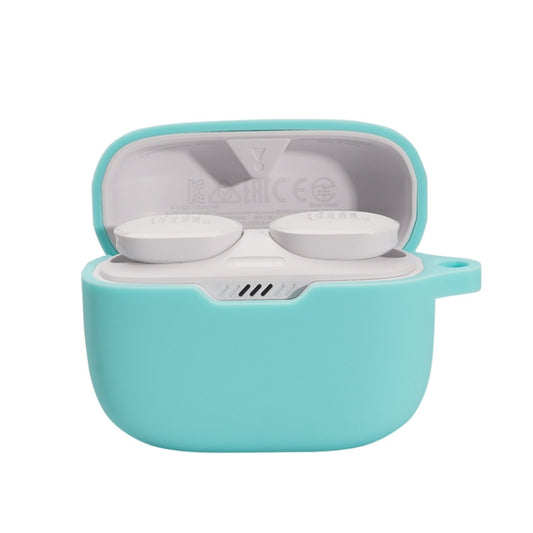 For JBL T230NC TWS Wireless Bluetooth Headphones Silicone Case(Mint Green) - JBL Earphone Case by buy2fix | Online Shopping UK | buy2fix