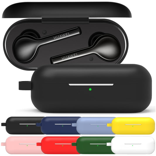 2 PCS Bluetooth Earphone Silicone Cover For Huawei FreeBuds Enjoy Edition(White) by buy2fix