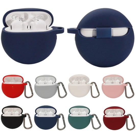 Silicone Bluetooth Earphone Cover For Huawei FreeBuds 4E(Wine Red) by buy2fix