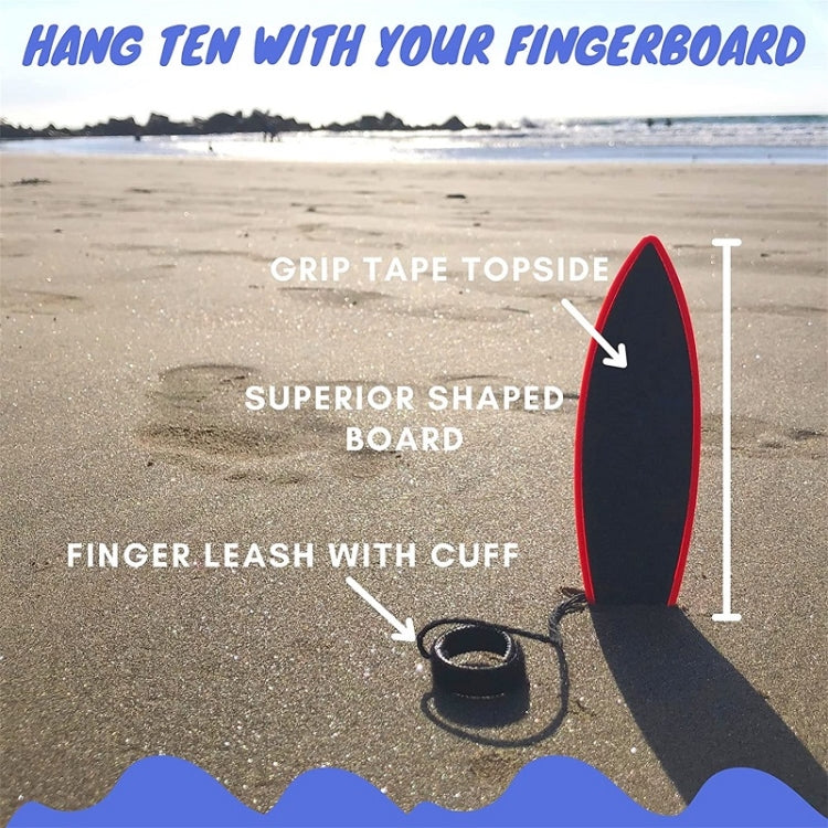 2 PCS Mini Fingertip Surfboard Kids Fingertip Skateboard Toys(Blue) - Toys & Hobbies by buy2fix | Online Shopping UK | buy2fix