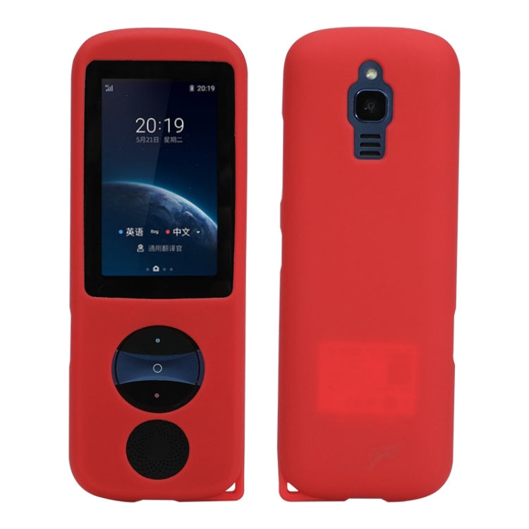 Silicone Storage Case For iFLYTEK Translator 3.0(Red) - Consumer Electronics by buy2fix | Online Shopping UK | buy2fix