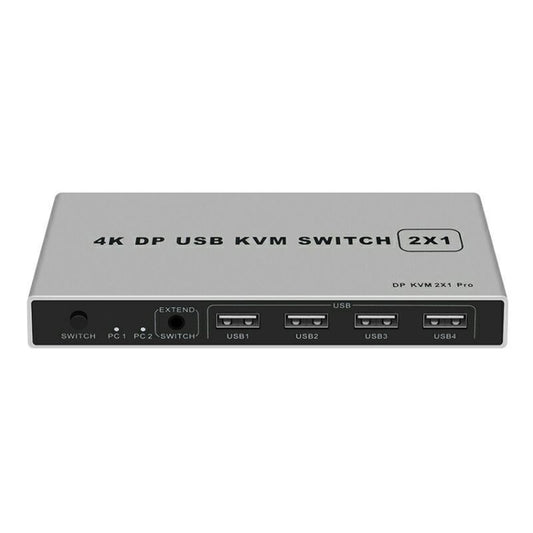 4K KYSW59 60HZ DP USB KVM Switch 2-in-1 Computer Sharing Device by buy2fix