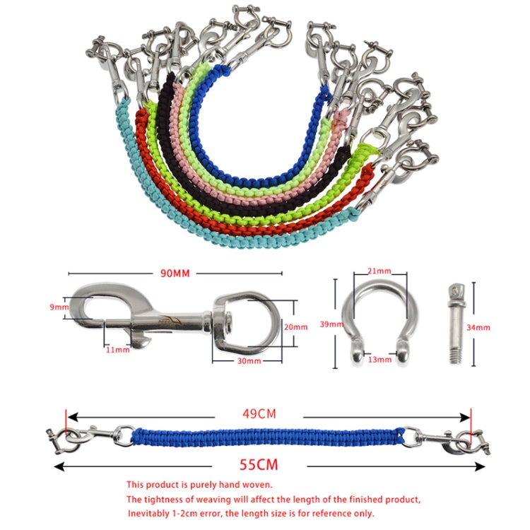 KEEP DIVING RP-D01 Diving Camera Tray Handle Rope Lanyard Strap, Color: Green - Camera Accessories by KEEP DIVING | Online Shopping UK | buy2fix
