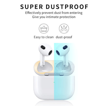 2 PCS Headphone Inner Cover Sticker Dustproof Protective Film For Airpods 3(Rose Gold) - Protective Sticker by buy2fix | Online Shopping UK | buy2fix