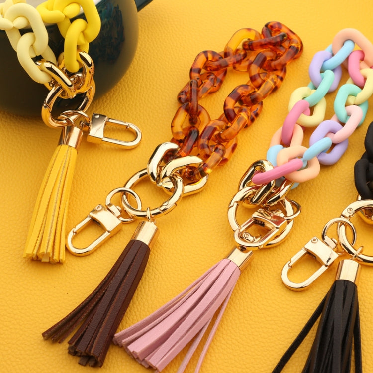 Keychain Ladies Acrylic Bracelet Jewelry(Colorful) - In Car by buy2fix | Online Shopping UK | buy2fix