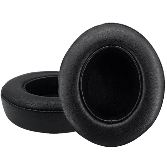 2 PCS Leather Soft Breathable Headphone Cover For Beats Studio 2/3, Color: Sheepskin Black - Apple Accessories by buy2fix | Online Shopping UK | buy2fix
