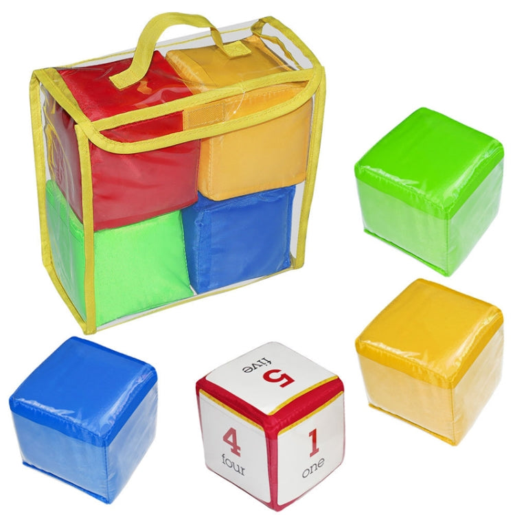 4 PCS / Set Portable Dice Toys Storage Bag Educational Early Education Toy - Early Education Toys by buy2fix | Online Shopping UK | buy2fix