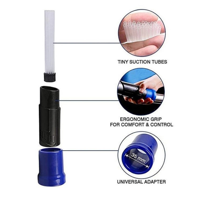 2 PCS Dirt Straw Dirt Remover Suction Brush  For Dyson V7 V8 V0 V10 - Consumer Electronics by buy2fix | Online Shopping UK | buy2fix