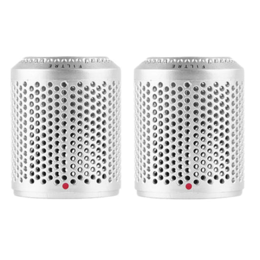 2 PCS Outer Cover Dust Filter for Dyson Hair Dryer HD01/HD03/HD08(Silver) - Consumer Electronics by buy2fix | Online Shopping UK | buy2fix