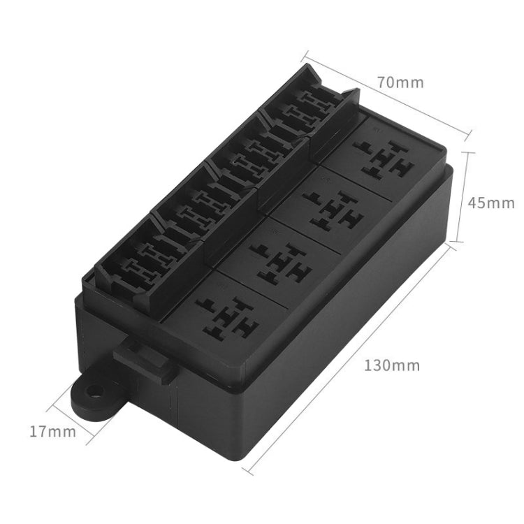 TF008-10 24V 5Pin Relay Car RV Radiography Sound Modified Electromagnetic Insurance Box by buy2fix