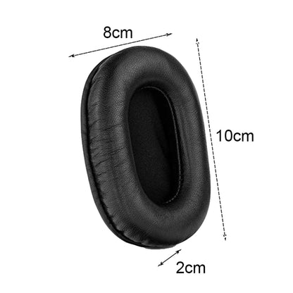 2 PCS Headset Sponge Earmuffs For SONY MDR-7506 / V6 / 900ST, Color: Black Green Net - Apple Accessories by buy2fix | Online Shopping UK | buy2fix