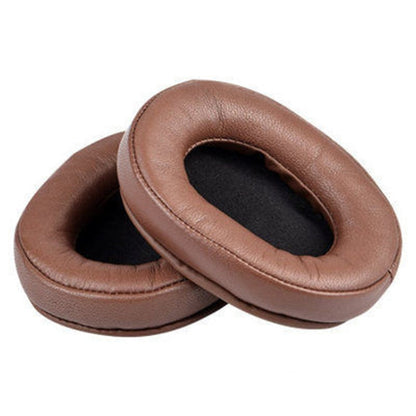 2 PCS Headset Sponge Earmuffs For SONY MDR-7506 / V6 / 900ST, Color: Brown Lambskin - Apple Accessories by buy2fix | Online Shopping UK | buy2fix