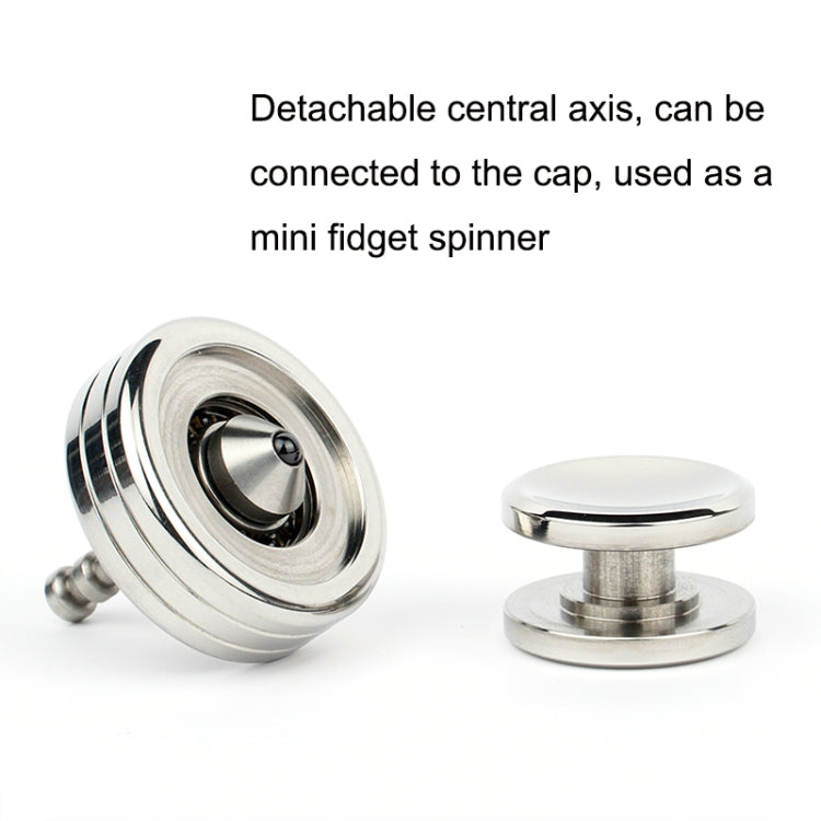 N2 Polished Metal Running Fidget Spinner Decompression Toys, Style: Stainless Steel - Spinning Toys by buy2fix | Online Shopping UK | buy2fix