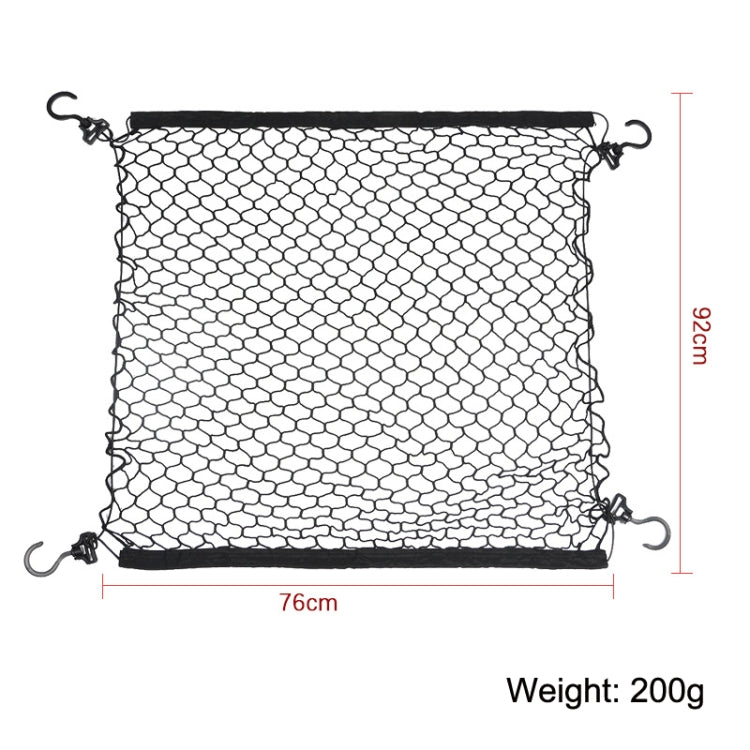 2PCS BL-220321 Outdoor Travel Camper Net Pocket Garden Trolley Fixed Net Bag - In Car by buy2fix | Online Shopping UK | buy2fix