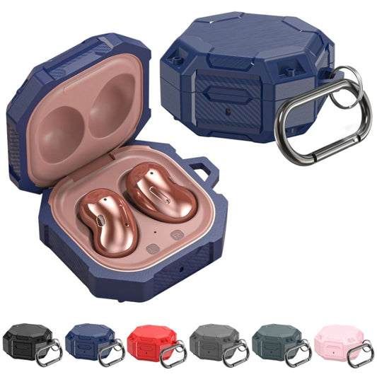 TPU Bluetooth Earphone Case For Samsung Galaxy Buds Live/Buds Pro(Pink) by buy2fix