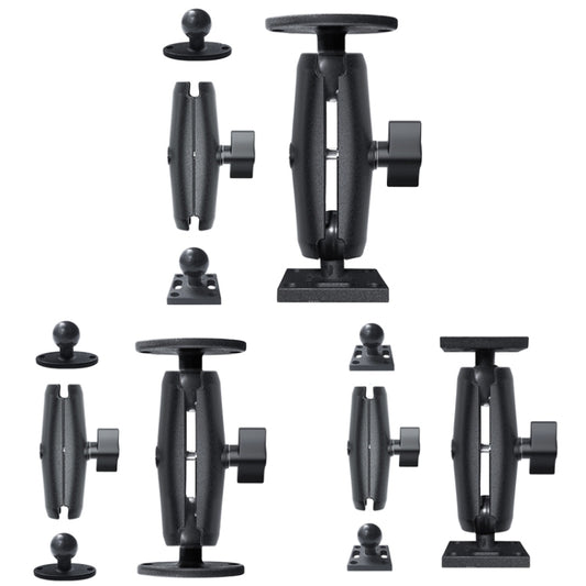 KZ06J Monitor Mount Tablet PC Aluminum Alloy Agricultural Machinery Bracket, Style: Ellipse+Link+Middle Square by buy2fix