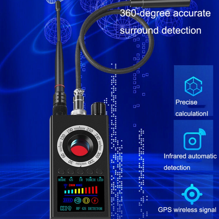 K19 Wireless Signal Detector GPS Anti-Location Scanning Device Detector - Security by buy2fix | Online Shopping UK | buy2fix