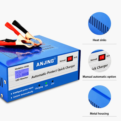 ANJING AJ-618E Battery Charger Car Battery Repairer, Model: AU Plug by buy2fix