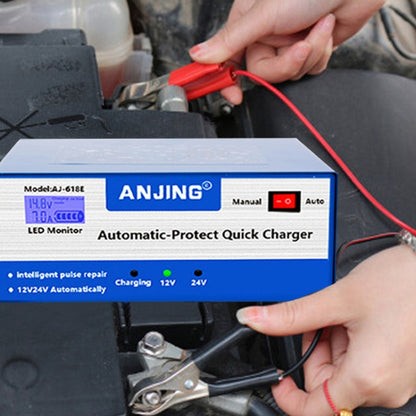 ANJING AJ-618E Battery Charger Car Battery Repairer, Model: AU Plug by buy2fix
