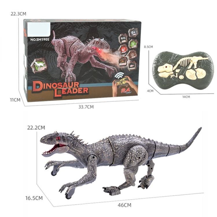 2.4G Wireless Remote Control Tyrannosaur Simulation Mechanical Dinosaur Model Toy(Red) - Model Toys by buy2fix | Online Shopping UK | buy2fix