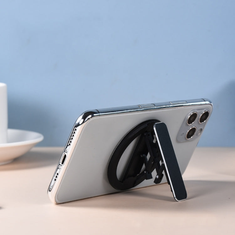 MagSafe Aluminum Alloy Magnetic Phone Holder(Silver) - Desktop Holder by buy2fix | Online Shopping UK | buy2fix