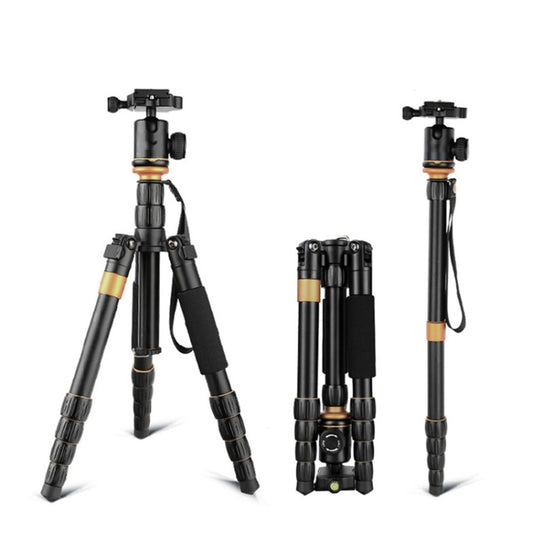 QingZhuangShiDai Q999S Portable Projector Photography Camera Live Gimbal Tripod(Black) by QingZhuangShiDai