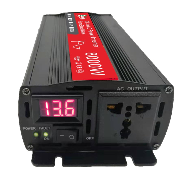 Gurxun 8000W High Power Household Car Sine Wave Inverter, Specification: 12V To 220V - In Car by Gurxun | Online Shopping UK | buy2fix