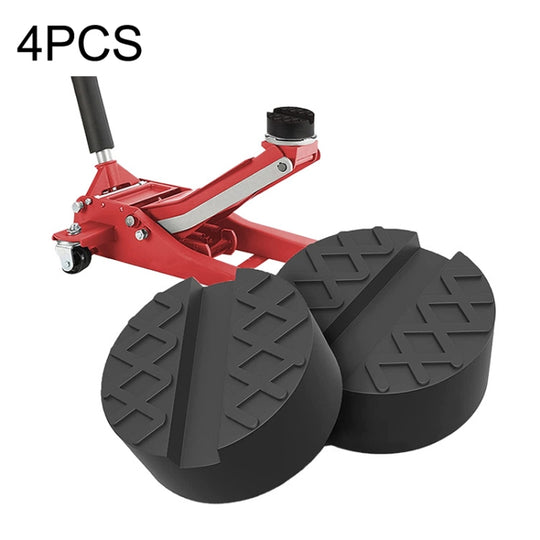 Bloc de Support en caoutchouc pour Support de cric universel Automobile, 4 pièces