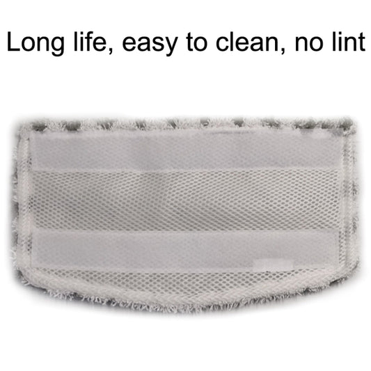2PCS Steam Mop Cloth Cover Accessories For Shark S1000A(Gray Black) by buy2fix