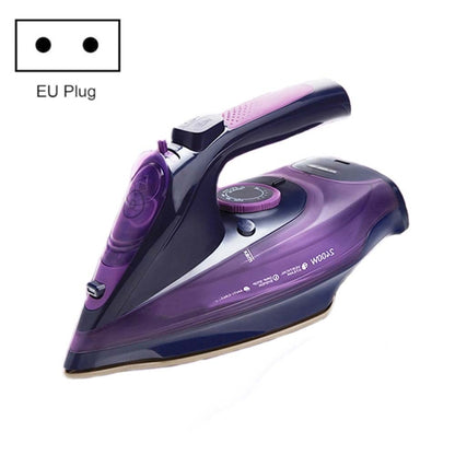 2400W Household Wireless Iron Handheld Steam Iron Garment Steamer,EU Plug(Purple) - Home & Garden by buy2fix | Online Shopping UK | buy2fix