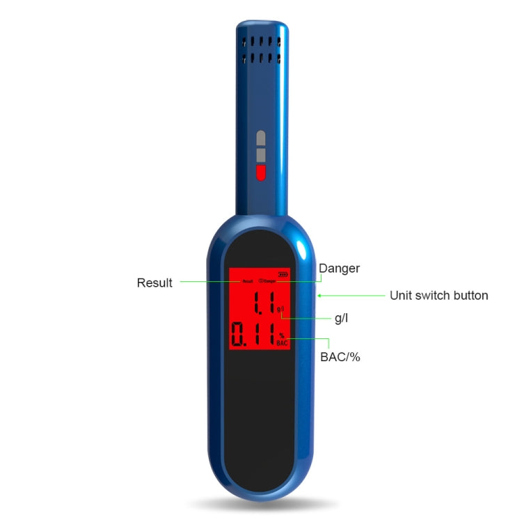 High-precision Breath Alcohol Tester(English Version) - In Car by buy2fix | Online Shopping UK | buy2fix