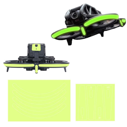 Decorative Stickers For DJI Avata Night Reflective Warning Sticker,Color: Fluorescent Green - DJI & GoPro Accessories by buy2fix | Online Shopping UK | buy2fix