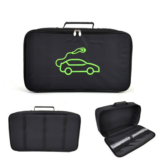Car Charging Cable Storage Bag Carry Bag For Electric Vehicle Charger Plugs,Spec: Large Without Logo by buy2fix