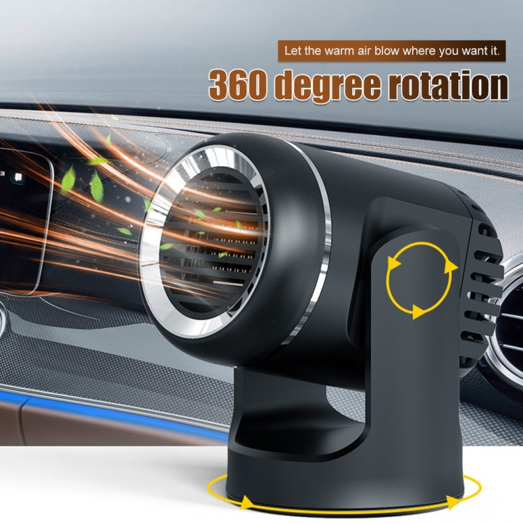 12V 130W Car Heating and Cooling Dual-use Fan Glass Defogging and Defrosting Heater(Black) - In Car by buy2fix | Online Shopping UK | buy2fix