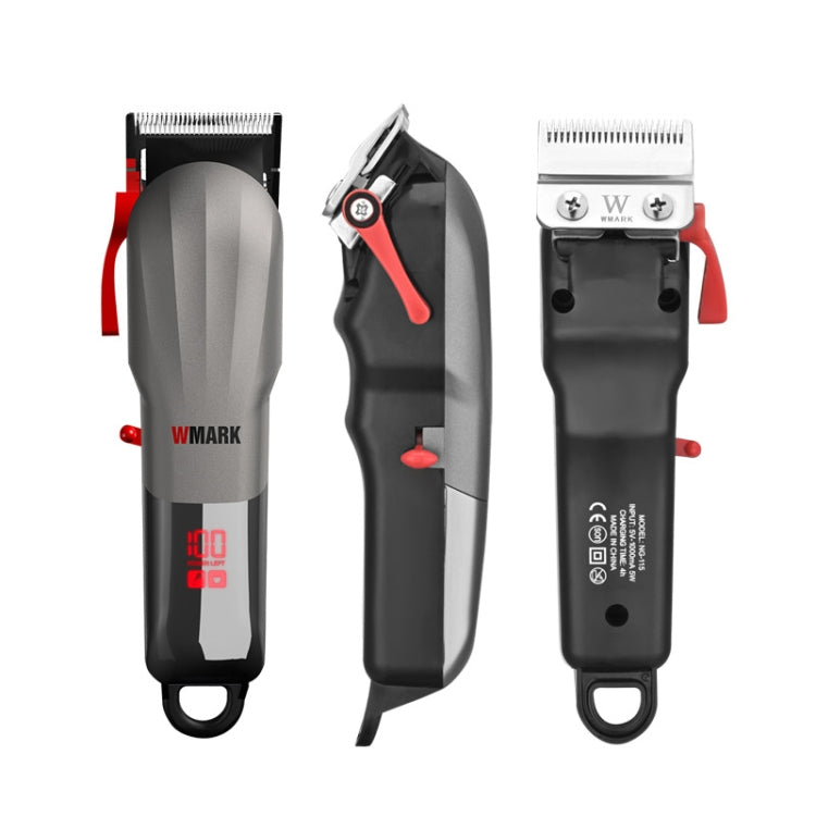 WMARK NG-115 Electric Clippers Rechargeable Hair Clippers, EU Plug - Hair Trimmer by buy2fix | Online Shopping UK | buy2fix