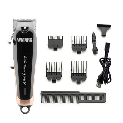 WMARK NG-103PLUS Rechargeable Electrical Hair Clipper(Black) - Hair Trimmer by WMARK | Online Shopping UK | buy2fix