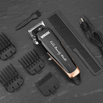 WMARK NG-103PLUS Rechargeable Electrical Hair Clipper(Black) - Hair Trimmer by WMARK | Online Shopping UK | buy2fix