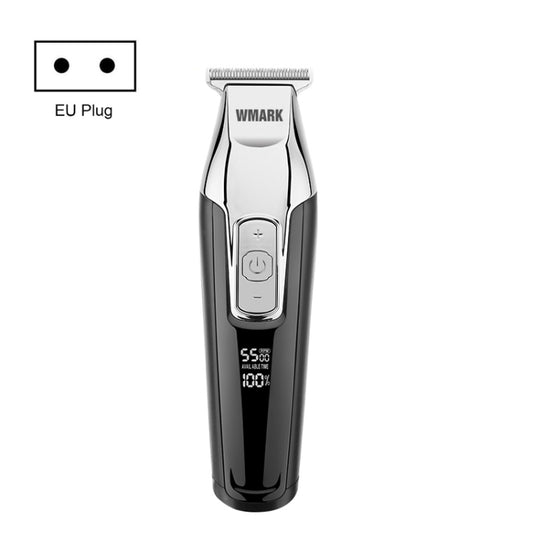 WMARK C24-HC011 USB Engraving Scissor LED Display Rechargeable Hair Clipper, EU Plug - Hair Trimmer by buy2fix | Online Shopping UK | buy2fix