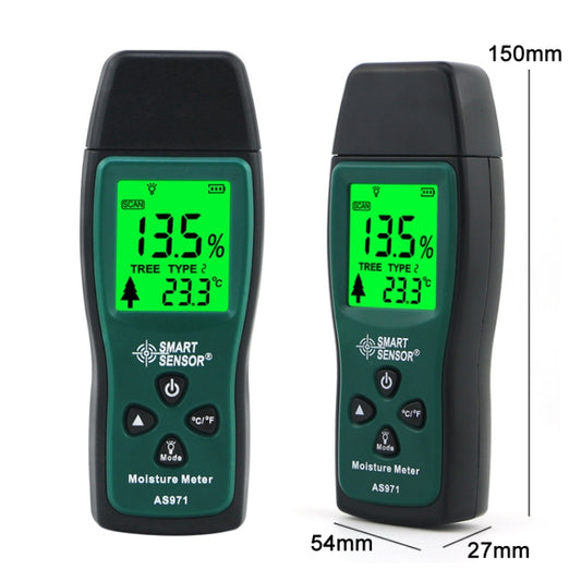 Smart Sensor AS971 Moisture Content Tester For Wood Furniture Making by SMART SENSOR