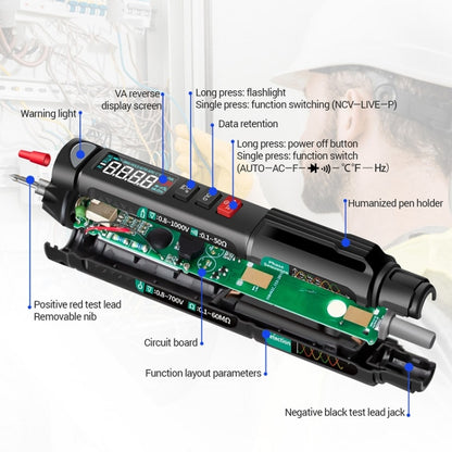 ANENG Multifunction Intelligent Measurement High Precision Multimeter, Model: A3008 With Accessories - Consumer Electronics by ANENG | Online Shopping UK | buy2fix