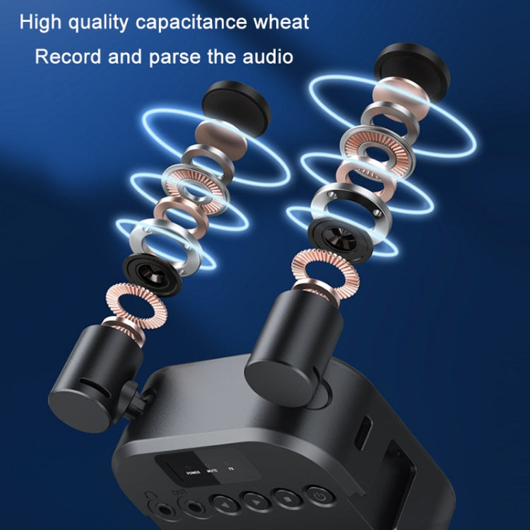 MAMEN Broadcast Multi-Angle Stereo Microphone Lights, Model: V13（Three Color Temperature） - Camera Accessories by MAMEN | Online Shopping UK | buy2fix