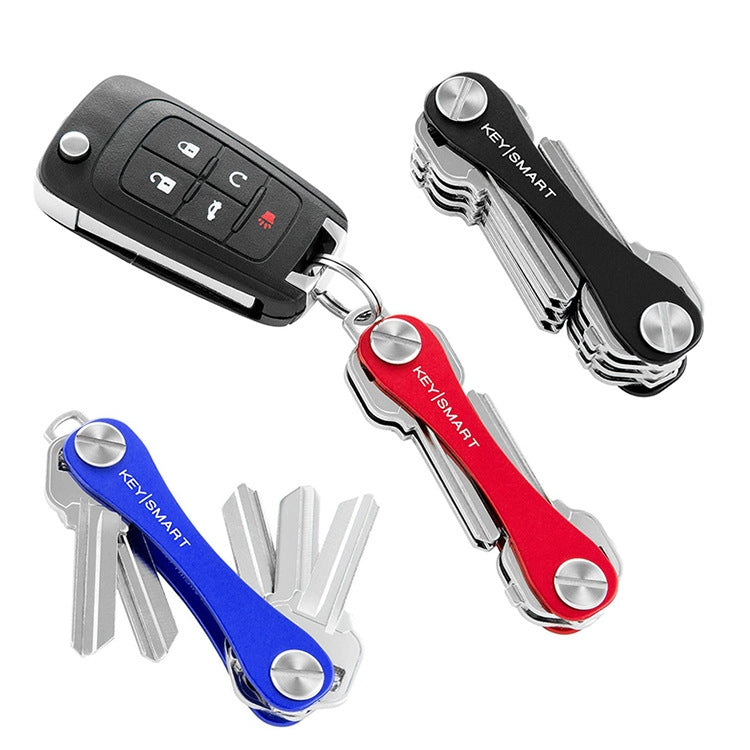 2 PCS QD-81 Large Capacity Metal Key Holder Key Organizer Key Storage Box(Red) - In Car by buy2fix | Online Shopping UK | buy2fix