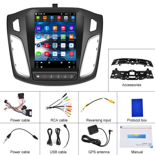 For Ford Focus 9.7 inch Android WiFi Car Integrated Machine, Style: Standard(2+64G) by buy2fix