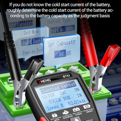 ANENG BT82 12V/24V Automobile Battery Life Detector - Consumer Electronics by ANENG | Online Shopping UK | buy2fix