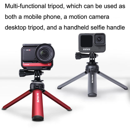 Sunnylife TY-Q9404 For GoPro11 / Insta360 X3 Pocket Desktop Tripod Stand Mini Edition (Red) - DJI & GoPro Accessories by Sunnylife | Online Shopping UK | buy2fix