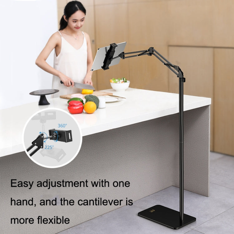 SSKY L10 Home Cantilever Ground Phone Holder Tablet Support Holder, Style: Fixed (White) - Lazy Bracket by SSKY | Online Shopping UK | buy2fix
