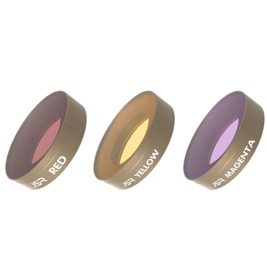 JSR For DJI Osmo Action Motion Camera Filter, Style: LG-Red by JSR