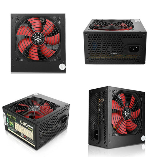 Jbon 600WS Rated 500W Dual 6Pin Desktop PC Power Supply by Jbon