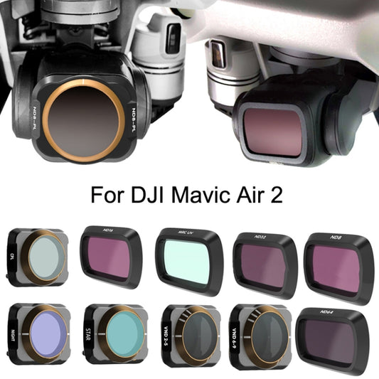 JSR For DJI Mavic Air 2 Motion Camera Filter, Style: MCUV+CPL+ND16+ND32 by JSR