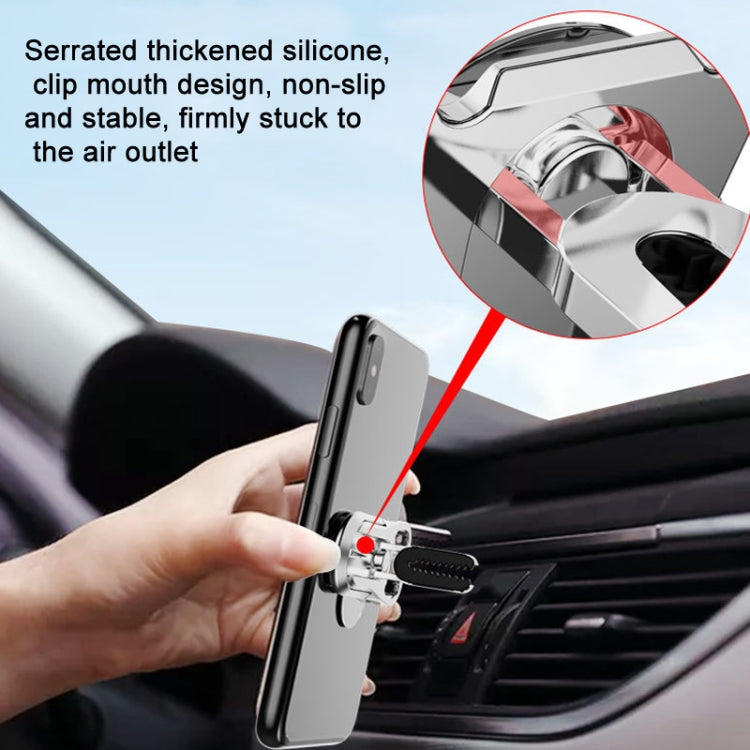 Multifunction Car Air Vent Phone Holder Finger Ring Phone Bracket Bottle Opener(Black) - Ring Holder by buy2fix | Online Shopping UK | buy2fix